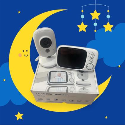 Imagem de Babá Eletrônica Noturna Automática Com Audio quem Ama Cuida