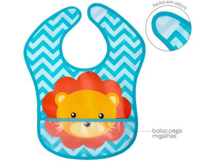 Imagem de Babador Buba Com Bolso Leao 15367