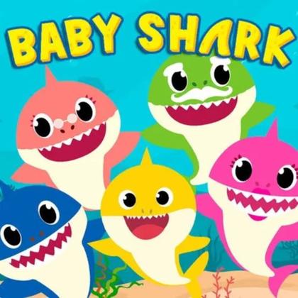 Imagem de Babador Com Botão Porta Migalhas Baby Shark Baby Go 1278