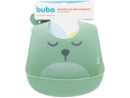 Imagem de Babador de silicone buba - pega migalhas - gumy verde
