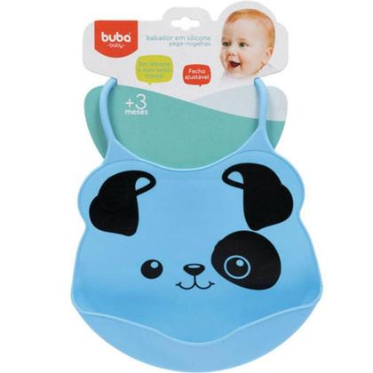 Imagem de Babador de Silicone com Pega Migalhas Cachorro - Buba Baby