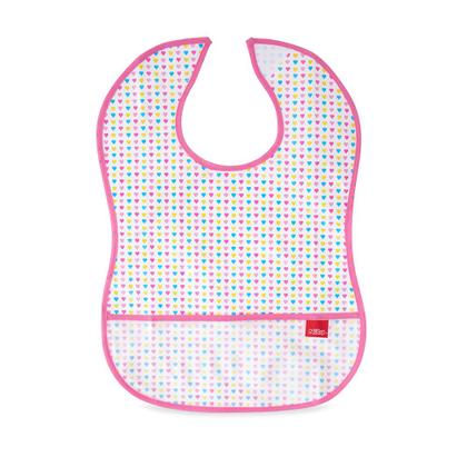 Imagem de Babador Impermeável com Porta Migalhas Divertido Colorido - Nuby