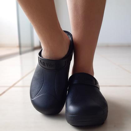 Imagem de Babuche Clog Casual SoftWorks Confortável Prático Estiloso Com Palmilha Para Passeios Em EVA BB90