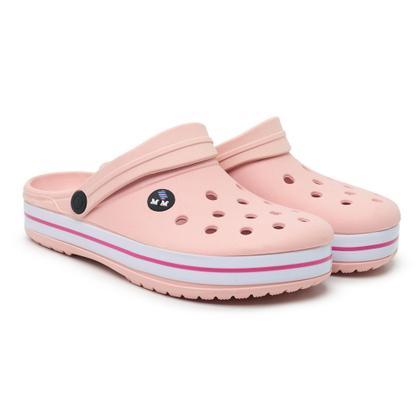 Imagem de Babuche Com Faixa Fechado Clocs Feminino Masculino Leve