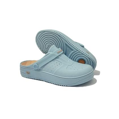 Imagem de Babuche Feminino Sandália Calce Fácil Confortável Dia a Dia Rosa 37