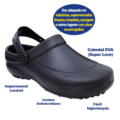 Imagem de Babuche Industrial SoftWorks Antiderrapante Para Enfermeiro CA 27921 BB60