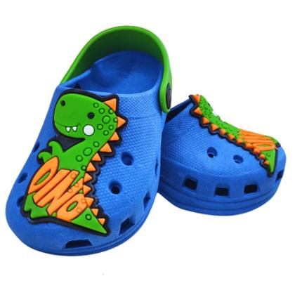 Imagem de Babuche Infantil Menino Crocodilo Anatômico Flexível e Leve