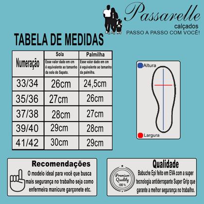 Imagem de Babuche Profissional SoftWorks Com Palmilha Antiderrapante Trabalho EPI C.A. 37.213 BB90