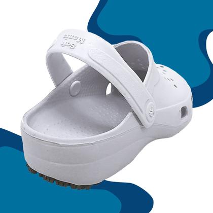 Imagem de Babuche Profissional SoftWorks Mania Com Perfuros Conforto Antiderrapante Trabalho EVA BB31