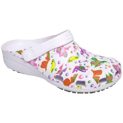 Imagem de Babuche Sandália Feminina Com Estampa De Borboleta Leve Confortavel E Resistente