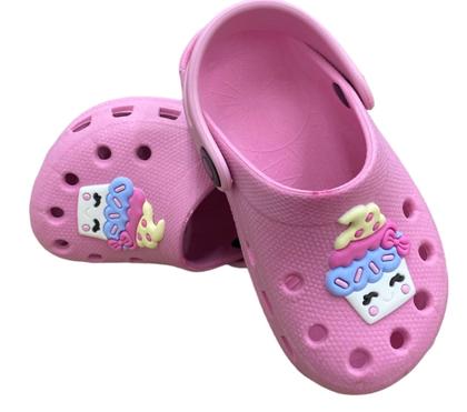 Imagem de Babuche Sandália Papete Chinelo Cupcake Feminino Infantil Mini Preço
