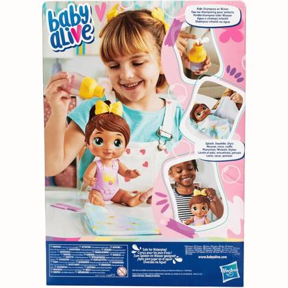 Imagem de Baby Alive Boneca Bebê Shampoo Sophia Sparkle