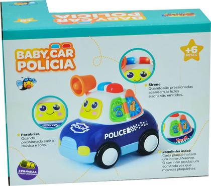 Baby car polícia com som zoop toys - Carrinhos de Brinquedo - Magazine ...