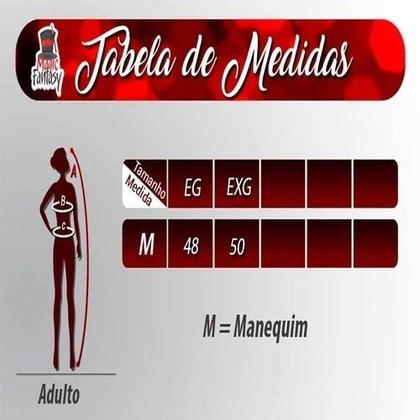 Imagem de Baby Doll Plus Size Renda Cetim Com Elastano Conjunto Lingerie Top Shorts Pijama