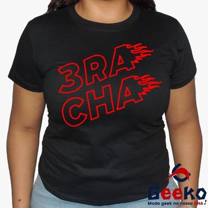 Baby Look 3 RACHA 100% Algodão - Stray Kids - K-pop - Blusa Feminina - Geeko Imagem de Baby Look 3 RACHA 100% Algodão - Stray Kids - K-pop - Blusa Feminina - Geeko