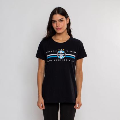 Imagem de Baby Look Feminina Clássica Grêmio Imortal Tricolor