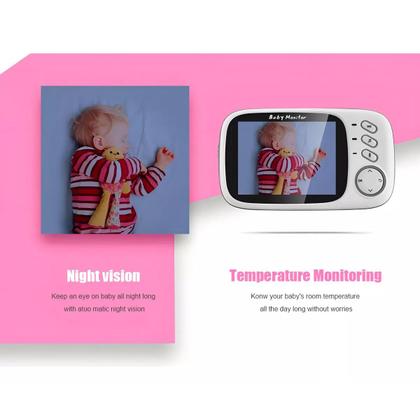 Imagem de Baby Monitor VB603 baba eletrônica com monitor 110V/220V color blanco