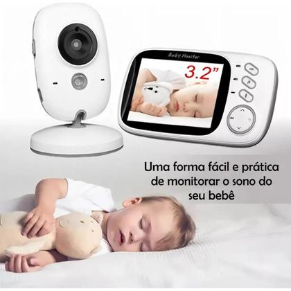 Imagem de Baby Monitor Vb603 Baba Eletrônica Com Monitor 110v/220v Color Blanco