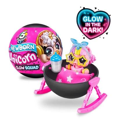 Imagem de Baby Newborn Unicorn Glow Squad ZURU 5 Surprise - Xalingo 54110