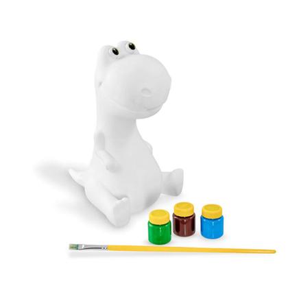 Imagem de Baby Rex Pintura Dinossauro Para Colorir Com Tinta 21cm - Adijomar