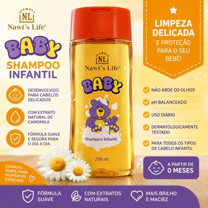 Imagem de Baby shampoo infantil nawts life