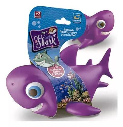 Imagem de Baby Shark Tubarão Bebê Brinquedo Grande Banho Infantil