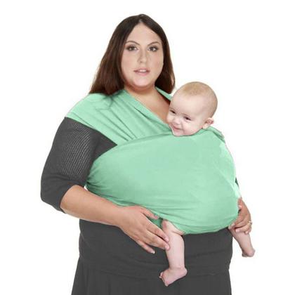 Imagem de Baby Sling PLUS SIZE Mamãe Canguru Malha 100% Algodão
