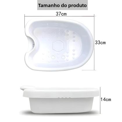 Imagem de Bacia De Spa Para Os Pés Detox Ion, Dobrável, Com Vibração, Terapia De Cuidados Com a Saúde