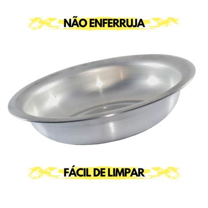 Imagem de Bacia Grande em Aluminio Redonda N 45 Multiuso