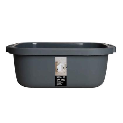 Imagem de Bacia Quadrada 17,5 Litros Premium Chumbo