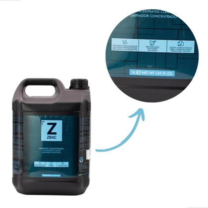 Imagem de Bactericida Com Poder Finalizador Concentrado ZBAC 5L Easytech