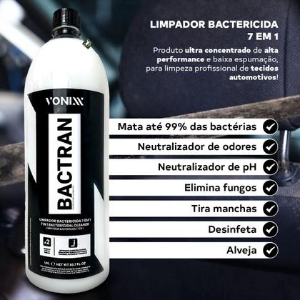 Imagem de Bactericida p/ Extratora Limpa Estofado Bactran 1,5L Vonixx