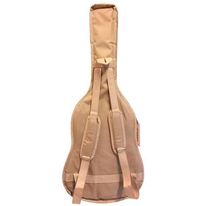 Imagem de Bag Capa Almofadada Para Violão Giannini Baby Bege Com Alças