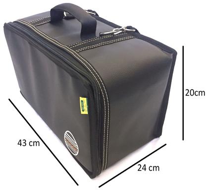 Imagem de Bag capa pedal duplo bateria material ecológico reforçado MXP