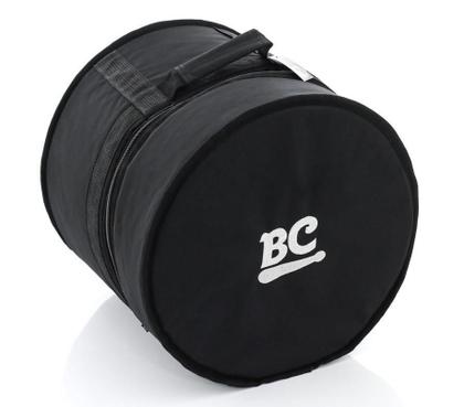 Imagem de Bag de Tom Batera Clube BC The Black 12 em Nylon 600 com reforço interno em tecido vermelho