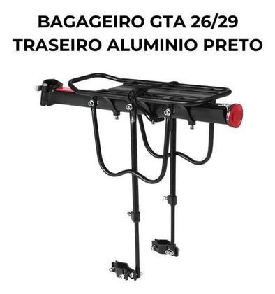 Imagem de bagageiro para bicicleta aro 29 alumínio 