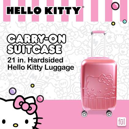 Imagem de Bagagem de mão FUL Hello Kitty Molded Hardshell de 21 polegadas
