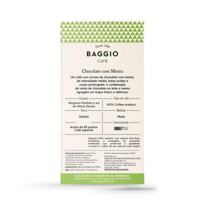 Imagem de Baggio Café Aromas Chocolate c/ Menta - c/ 10 Cápsulas - Compatíveis com Nespresso