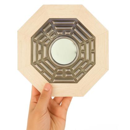 Imagem de Baguá Céu Posterior Reto Madeira Pátina Oitavado 18 Cm