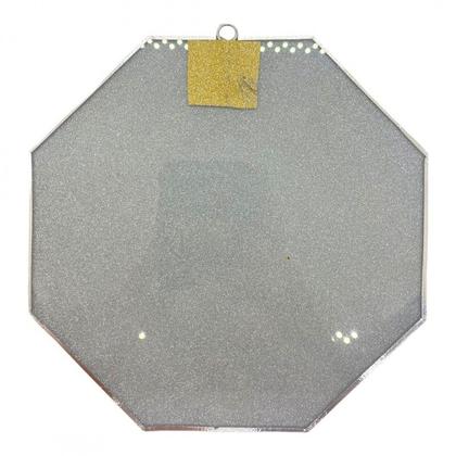 Imagem de Baguá Octogonal Feng Shui Vidro Espelho 16 cm- Escolha a Cor