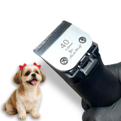 Imagem de Bahwolf Lâmina de Tosa Pet 1 Unidade  Escolha 10, 30, 40, 4F, 5F ou 7F Compatível com KM5 KM10 AGC2 AGC2 ,A5 ,A6 e outras Classic Speed