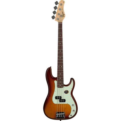 Imagem de Baixo 4 Cordas Tagima TPB4 HB Honey Burst Mint Green Escala Escura