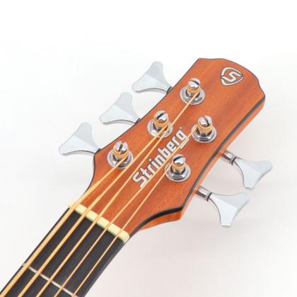 Imagem de Baixolão Elétrico Strinberg SB250C MGS Black Series Mahogany Satin