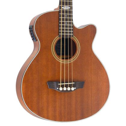 Imagem de Baixolão strinberg sb240c mgs 4 cordas mogno fosco