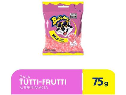 Imagem de Bala Bubbaloo Tutti Frutti 75g Pacote