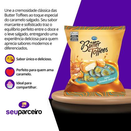 Imagem de Bala Butter Toffees Caramelo Salgado - Arcor 100g