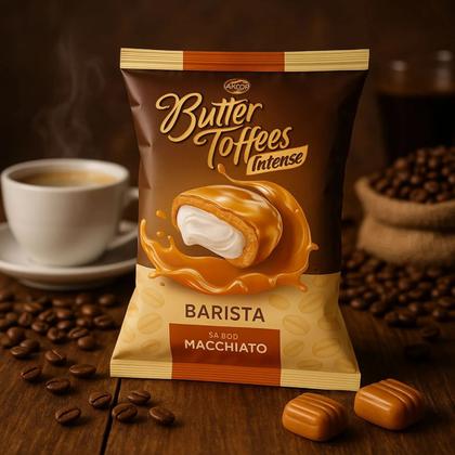 Imagem de Bala De Caramelo Butter Toffees Intense Barista Macchiato - Arcor 500g