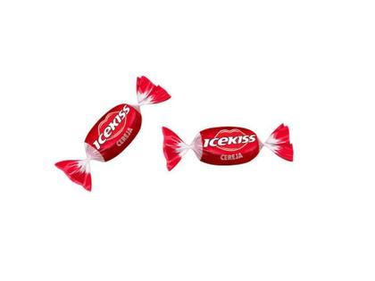 Imagem de Bala Dura Icekiss Cereja 500g