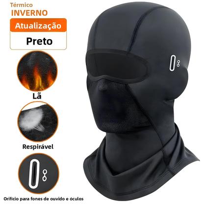 Imagem de Balaclava Térmica De Inverno Para Ciclismo, Motociclismo, Esqui, Pesca E Caça