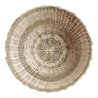 Imagem de Balaio Bambu 20cm Cesto Grande Palha Artesanal Decoração